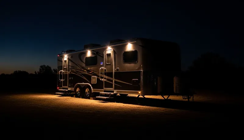 Luxury restroom trailer for Boston wedding